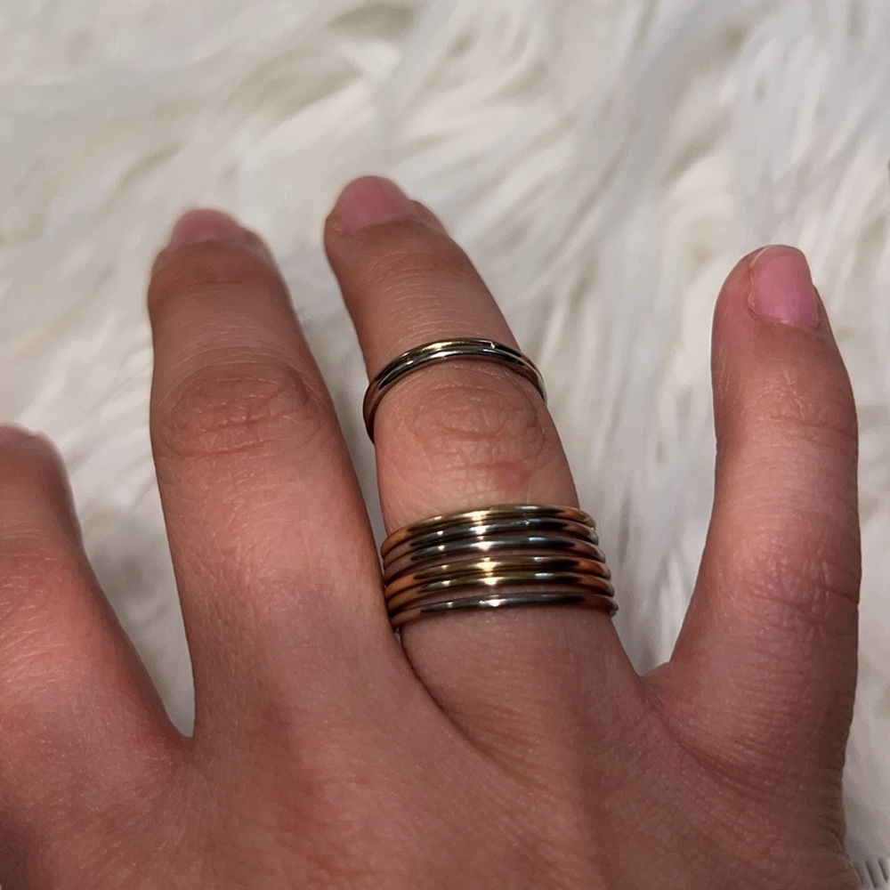 8 Rings Set